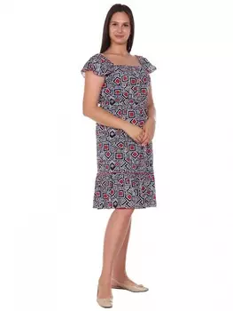 Сарафан трикотажный Оллизон (абстракция)