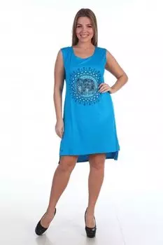 Сарафан трикотажный Рэйчел (бирюзовый) рр