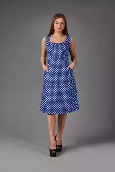 Сарафан трикотажный Сэнди (горох) рр