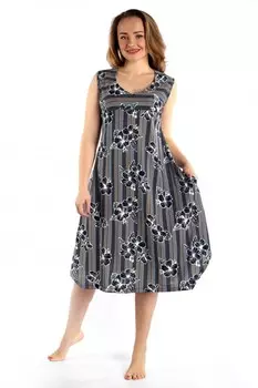 Сарафан трикотажный Шеррил (цветы) рр