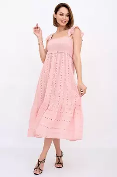 Сарафан трикотажный Солярия (розовый)