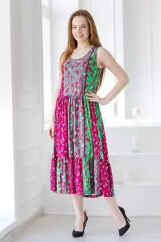 Сарафан вискозный Агата (в ассортименте) рр