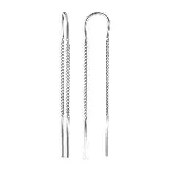 Серьги бижутерия Александра (серебрение) зк