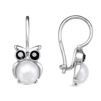 Серьги бижутерия Полночь зк