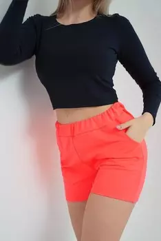 Шорты трикотажные Анка (розовые)