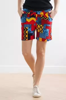 Шорты трикотажные Доминика (геометрия) рр