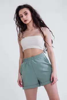 Шорты трикотажные Эмоции (мята)