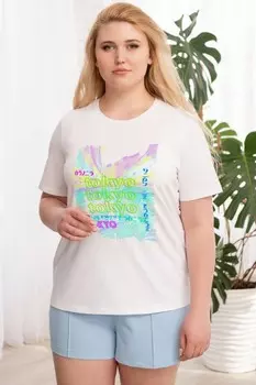 Шорты трикотажные Оранда (голубые)