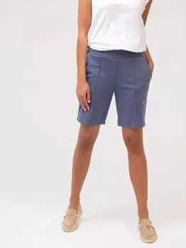 Шорты трикотажные Ровена (серо-синие)