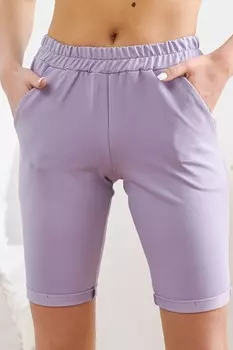 Шорты трикотажные Шарм (сиреневые)