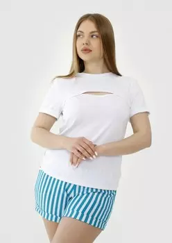 Шорты вискозные Грета (ментоловые)