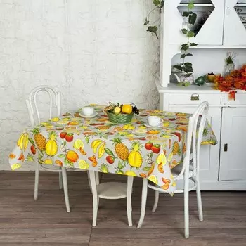 Скатерть 145x145 Экзотика