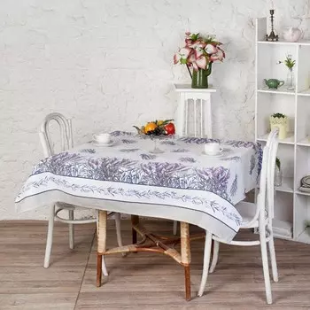 Скатерть 145x145 Лаванда