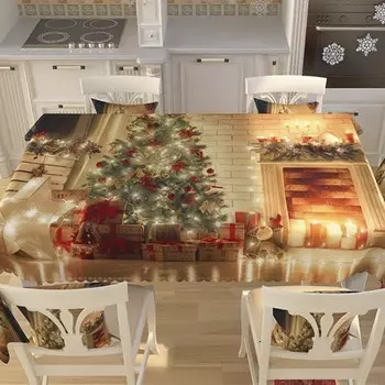 Скатерть 145x145 Новогодние подарки