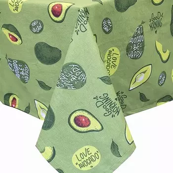 Скатерть 145x145 Радушная хозяйка (авокадо) от