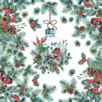 Скатерть 150x180 Снегирь зк