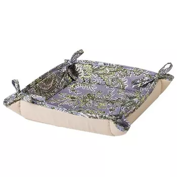 Текстильная ваза 18x18 Крем зк