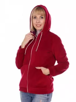 Толстовка флисовая Белинда (фуксия)