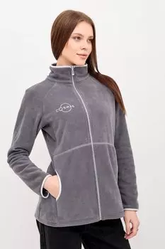 Толстовка флисовая Джелли (серая)