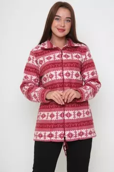 Толстовка флисовая Лара (бордовая) рр