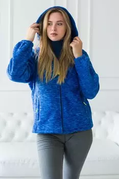 Толстовка флисовая Осень (голубая) рр