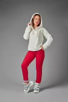 Толстовка из ультрасофта Марита (молочная) рр