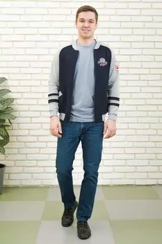 Толстовка мужская Бомбер