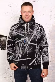 Толстовка мужская Колин (черная)