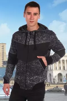 Толстовка мужская Николай (серая)