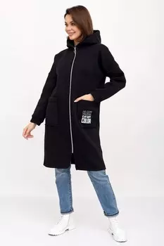 Толстовка трикотажная Алика (черная)