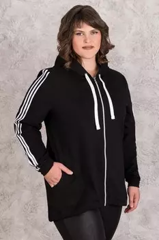 Толстовка трикотажная Алла (черная)