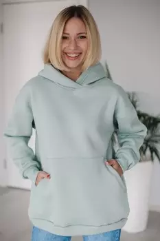Толстовка трикотажная Анела (темно-ментоловый)