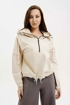 Толстовка трикотажная Аннема (бежевая)