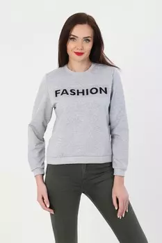 Толстовка трикотажная Беттина (серая)