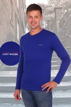 Толстовка трикотажная Давид (индиго) рр