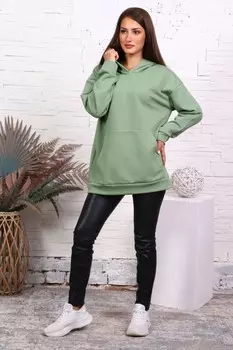 Толстовка трикотажная Делавэр (оливковая)