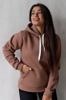 Толстовка трикотажная Демельза (кофейная)