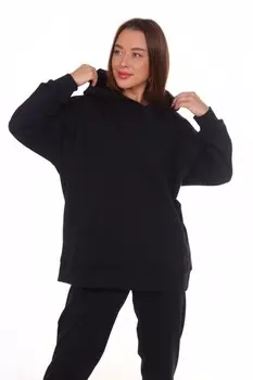 Толстовка трикотажная Дженис (черная)