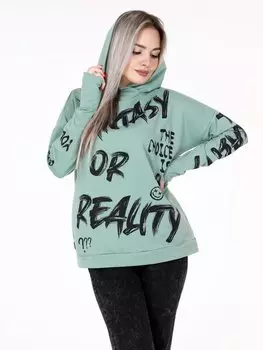 Толстовка трикотажная Фантазия (оливковая)