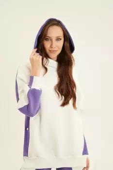 Толстовка трикотажная Гордана (сиреневая)