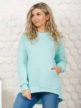 Толстовка трикотажная Эмилия (ментоловая)