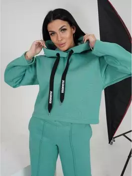 Толстовка трикотажная Кайра (зеленая)