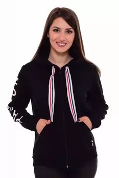 Толстовка трикотажная Клоди (черная) рр