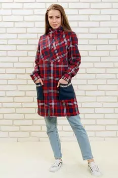 Толстовка трикотажная Комфорт (красная) рр