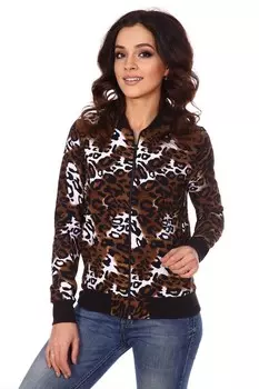 Толстовка трикотажная Кортни (леопардовая)