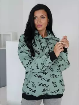 Толстовка трикотажная Кристи (зеленая)