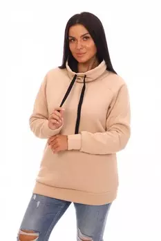 Толстовка трикотажная Ламара (бежевая)