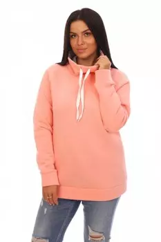 Толстовка трикотажная Ламара (персиковая)