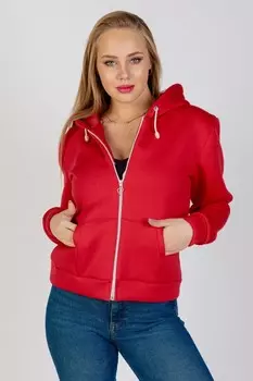 Толстовка трикотажная Лена (красная)