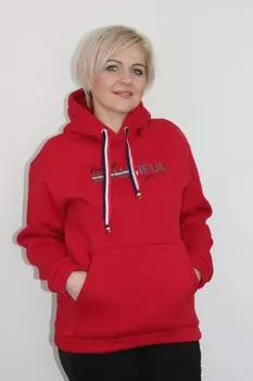 Толстовка трикотажная Лера (красная)